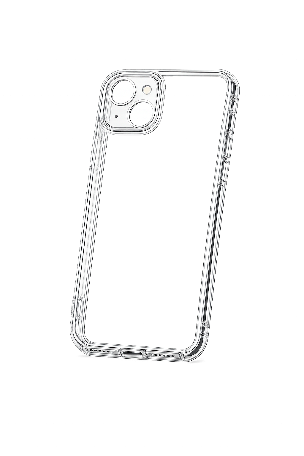 Crystal Clear Transparent Case for iPhone 14 - Image 2