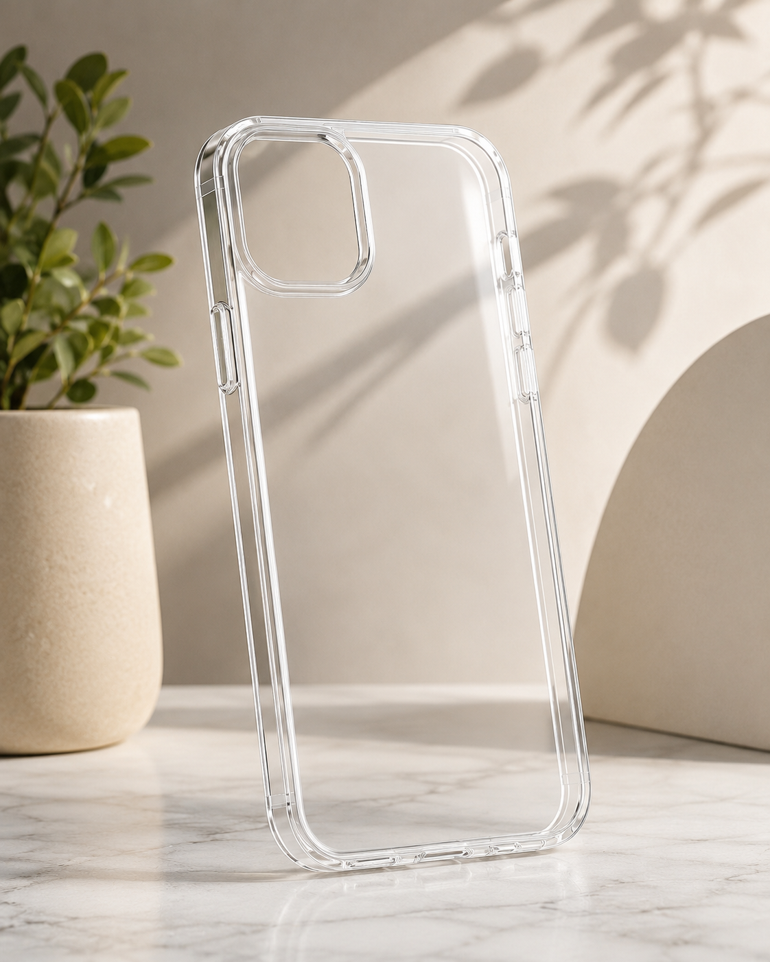 Crystal Clear Transparent Case for iPhone 12 - Image 2
