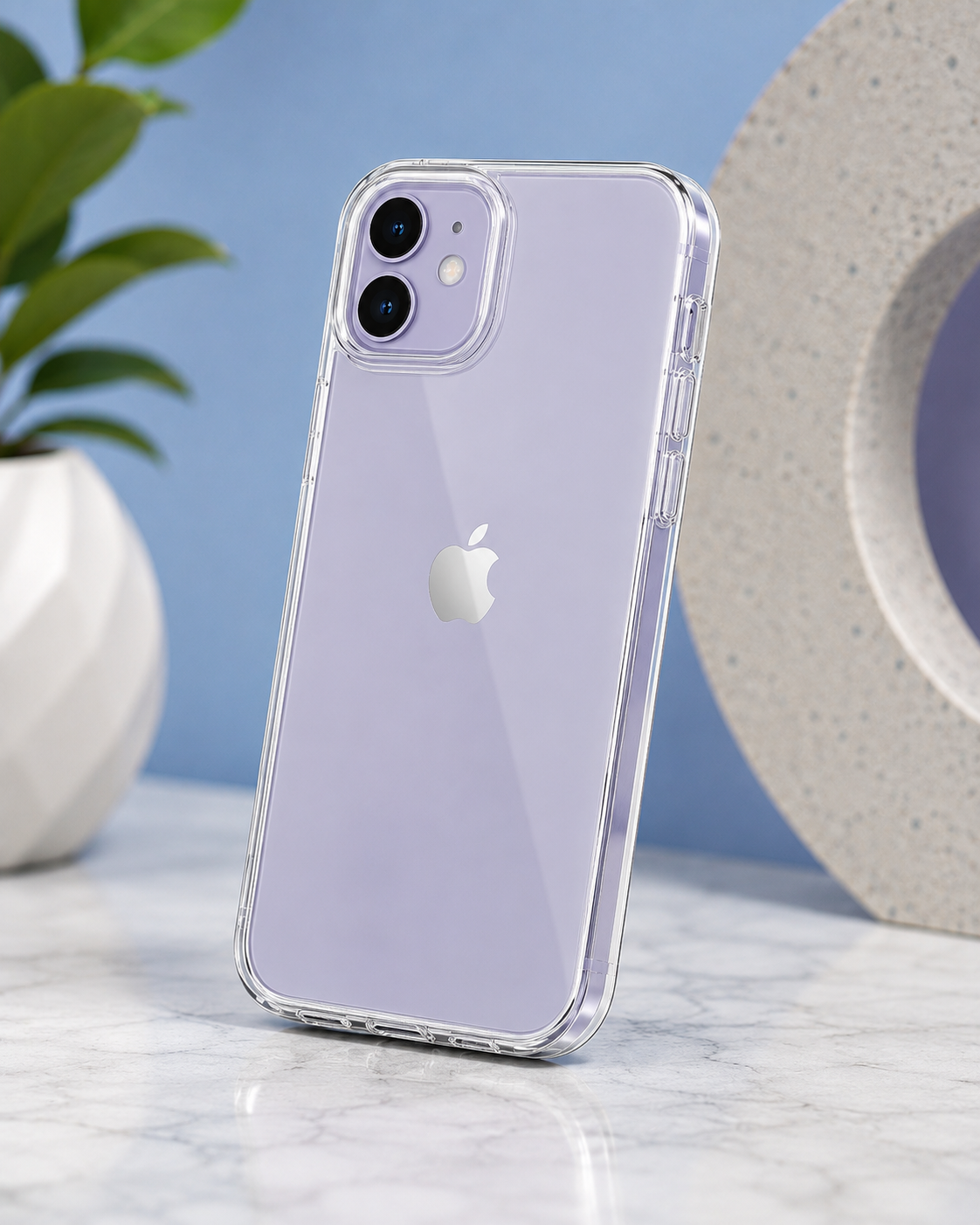 Crystal Clear Transparent Case for iPhone 12