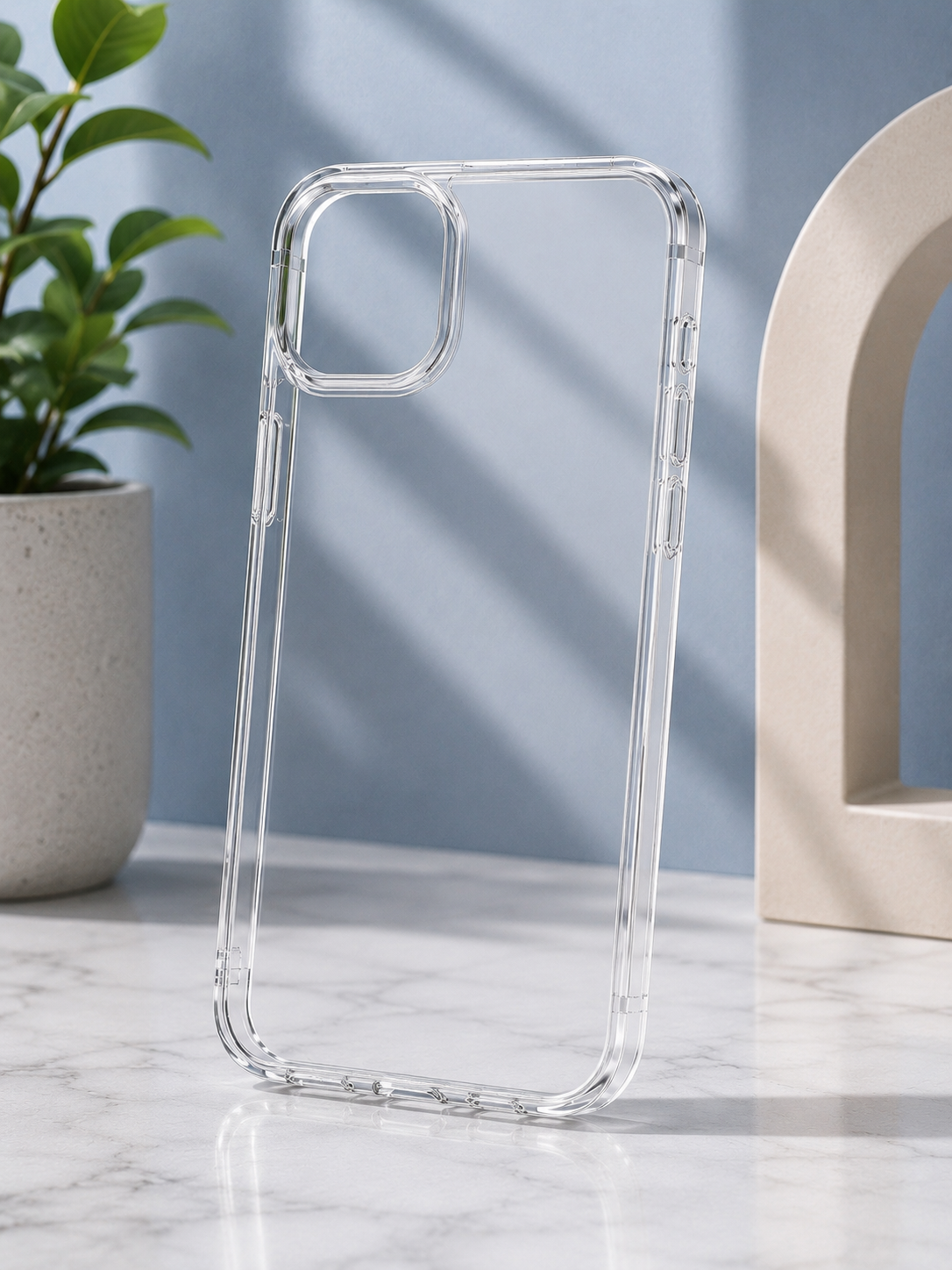 Crystal Clear Transparent Case for iPhone 13 - Image 2