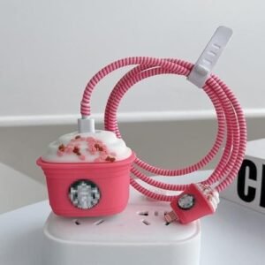 Pink Coffee Cup Adapter Cover