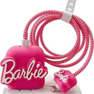 Barbie Cable Protector Set – Pink